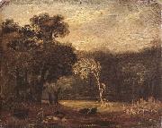 Samuel Palmer Sketch from Nature in Syon park Germany oil painting artist